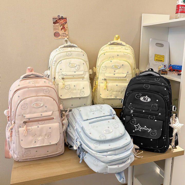 Cute Character-Printed Casual Backpack Kalsten