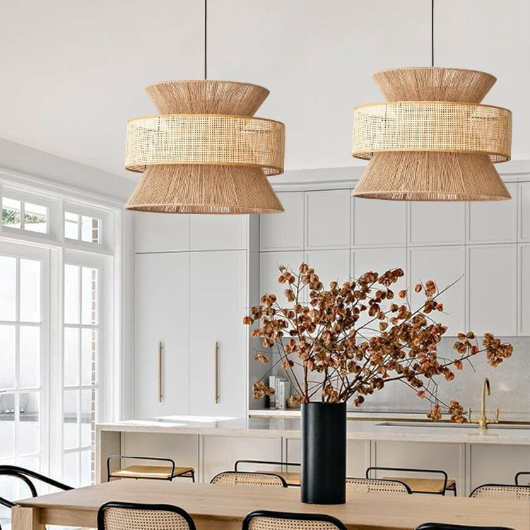 Modern Woven Pendant Light