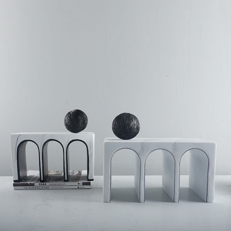 Contemporary Decorative Arch Table Sculpture