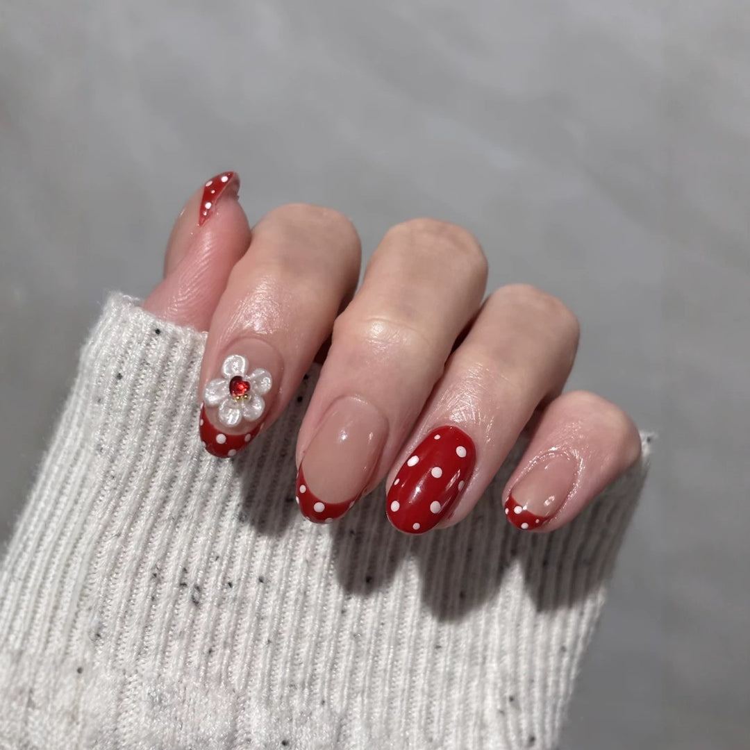 Decorative Themed Press-On Nail Set