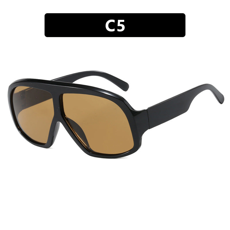 Ladies oversized sunglasses in fashionable tortoiseshell pattern Kalsten
