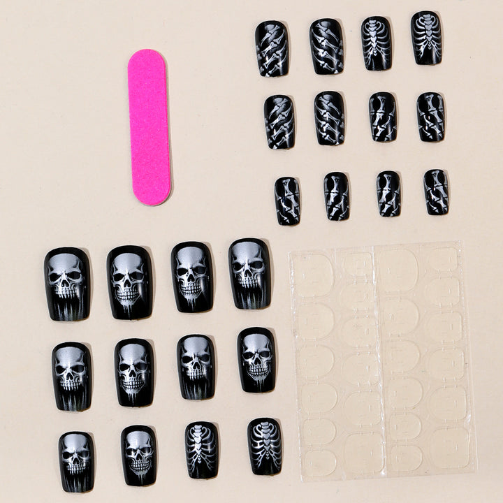 Gothic Skeleton Nail Art Set Kalsten