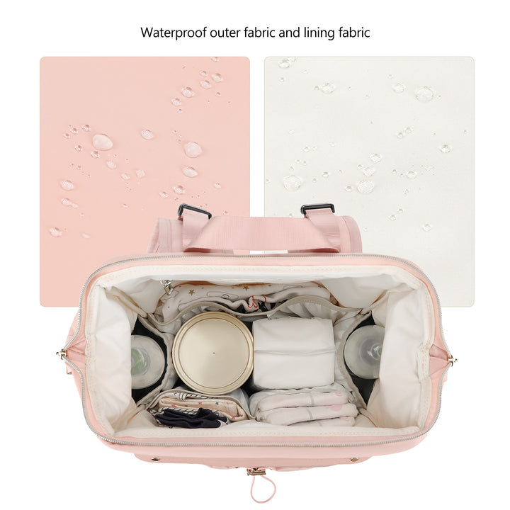 Fashionable backpack with braided design Kalsten