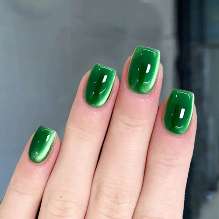 Glossy Ombre Nail Art