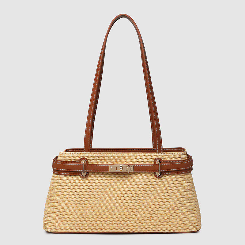 Chic Straw Tote