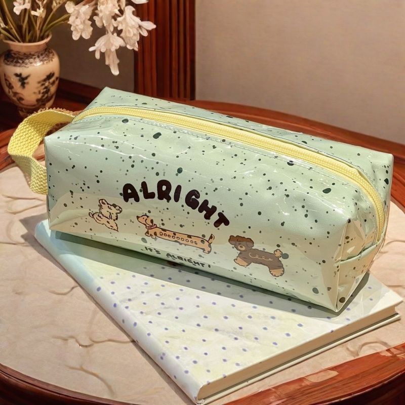 Fun Character-Themed Zippered Pencil Case