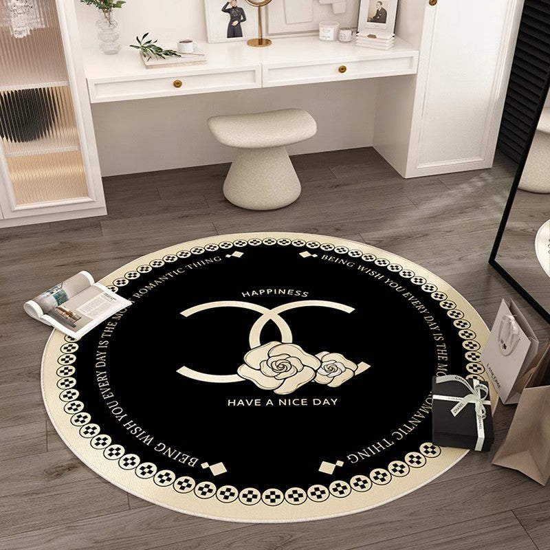 Round Decorative Area Rug