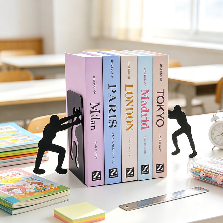 Artistic Climbing Figure Bookends