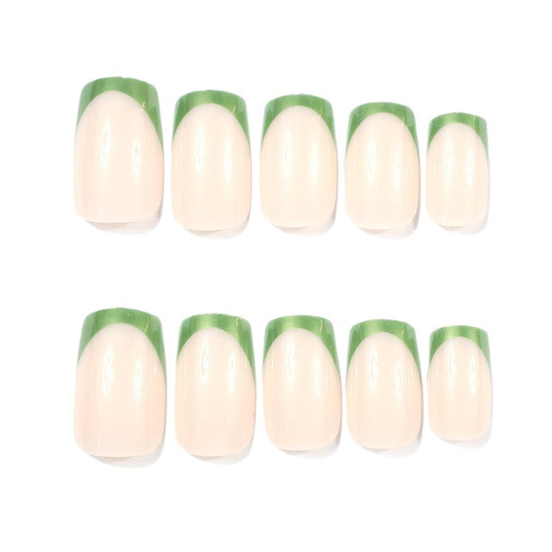 Acrylic Nail Enhancements with Elegant French Tips Kalsten
