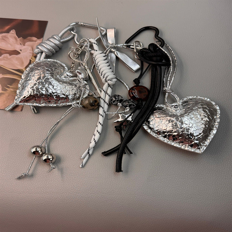 Heart-Shaped Metal Keychain Kalsten