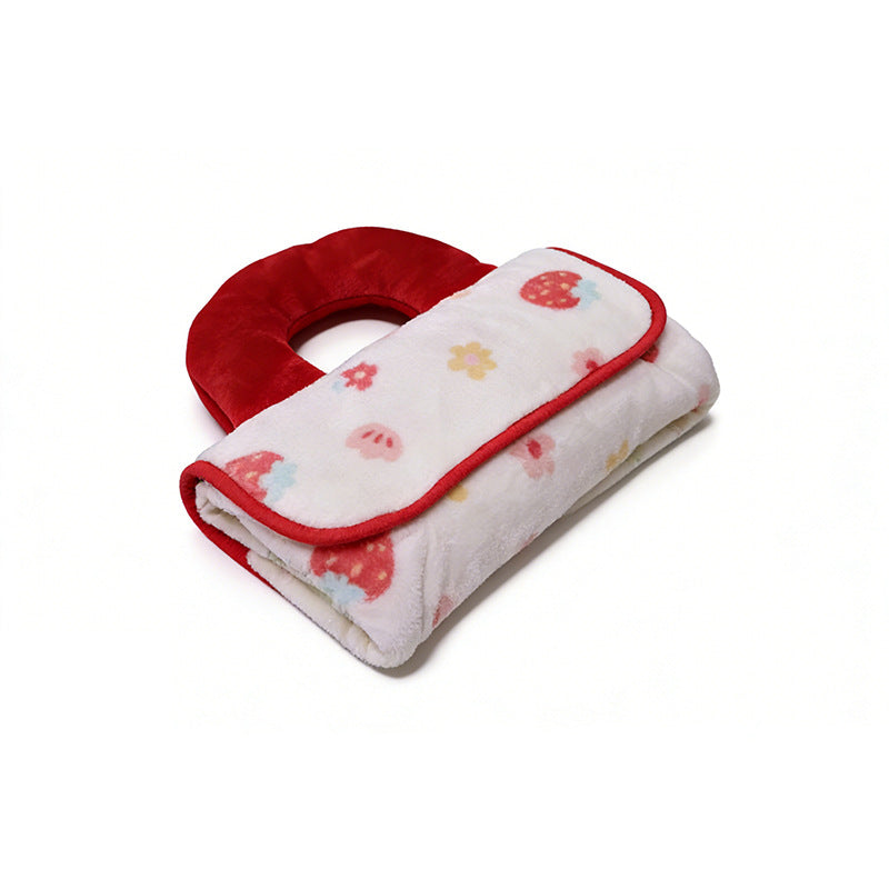 Women's Neck Support Pillow with Decorative Design Kalsten