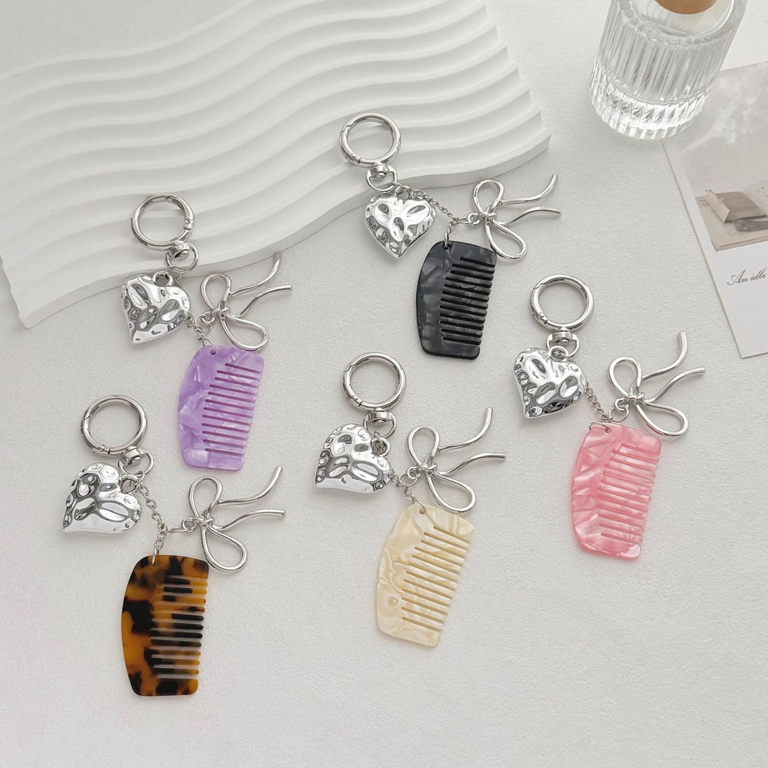 Decorative Hair Comb Keychain Kalsten