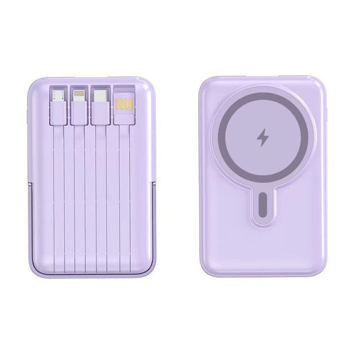 Powerbank with integrated charging cable and magnetic charging function Kalsten