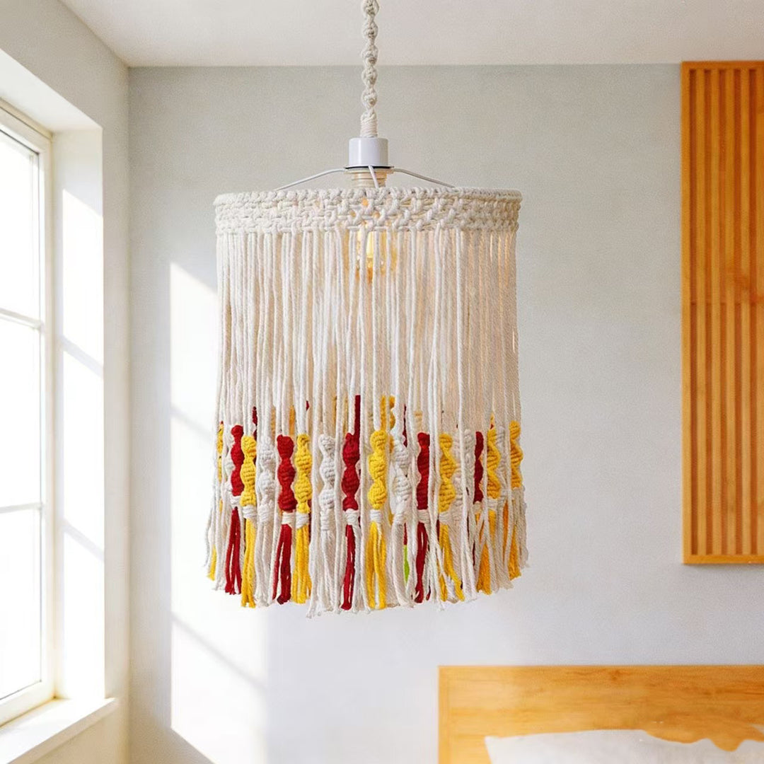 Decorative Macrame Pendant Light Cord Kalsten