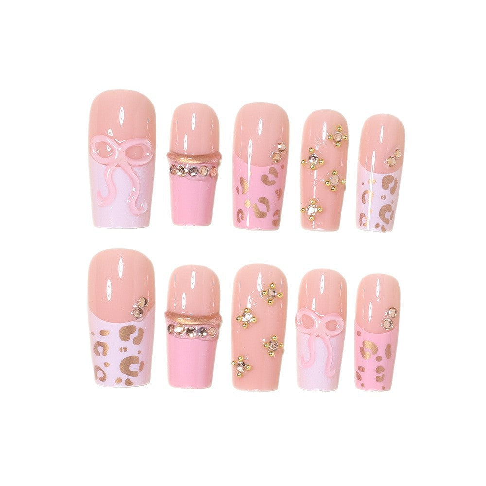 Decorative Long Stiletto Nail Art Tips Kalsten