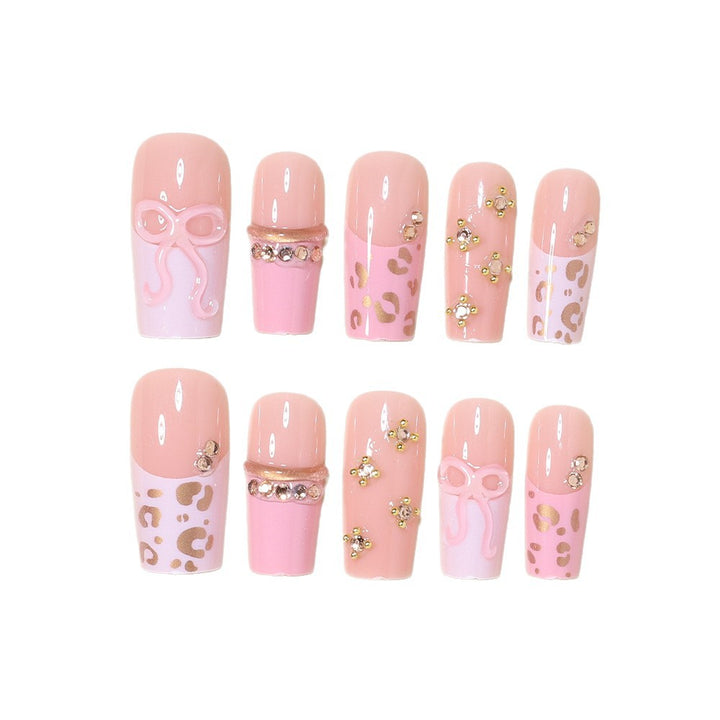 Decorative Long Stiletto Nail Art Tips Kalsten