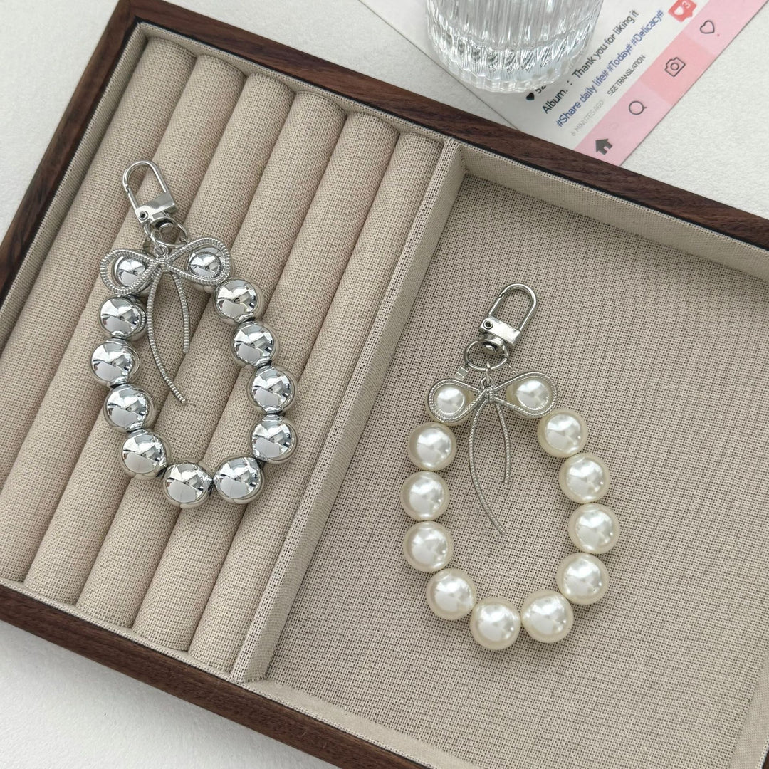 Elegant Beaded Charm Keychain Kalsten