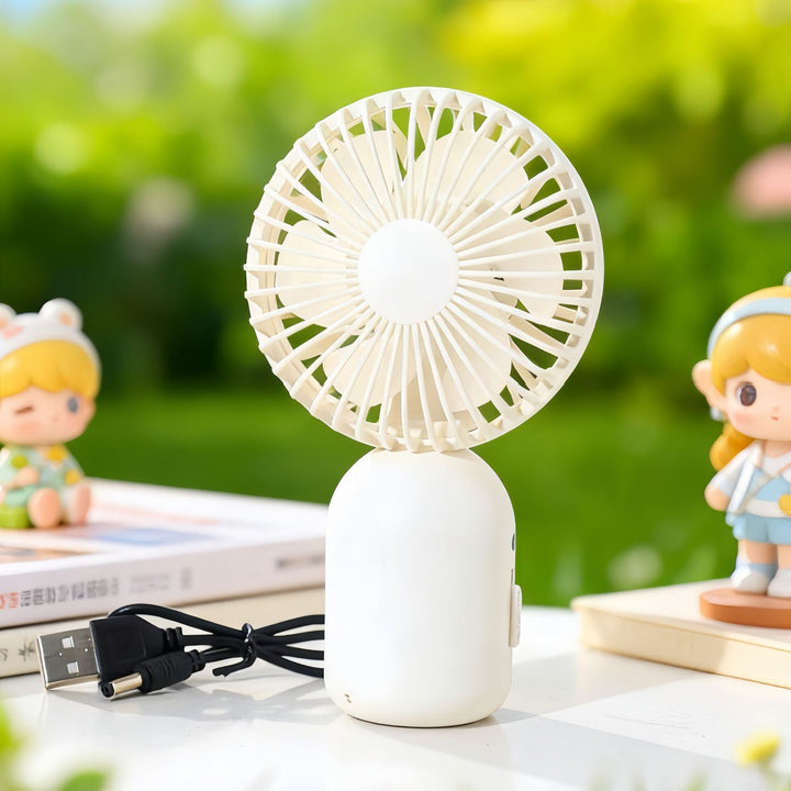 Ladies portable USB hand fan with flexible design Kalsten