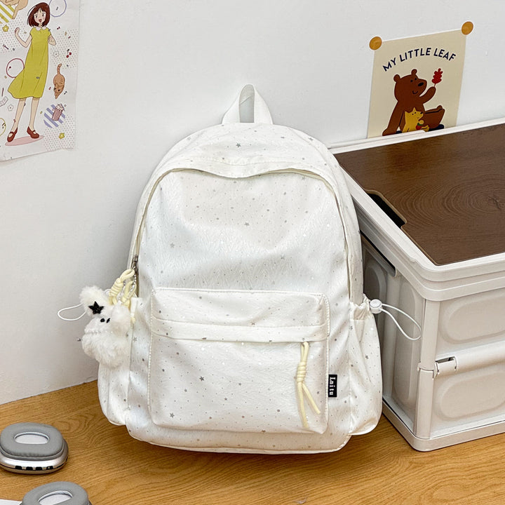 Stylish Multi-Pocket Casual Backpack with Cute Accents Kalsten