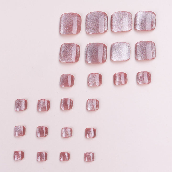 Glittering Pedicure Set