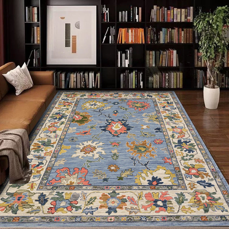Vintage-Inspired Geometric Area Rug