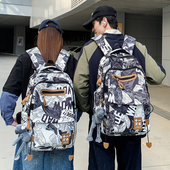 Fashionable Patterned Backpack Kalsten