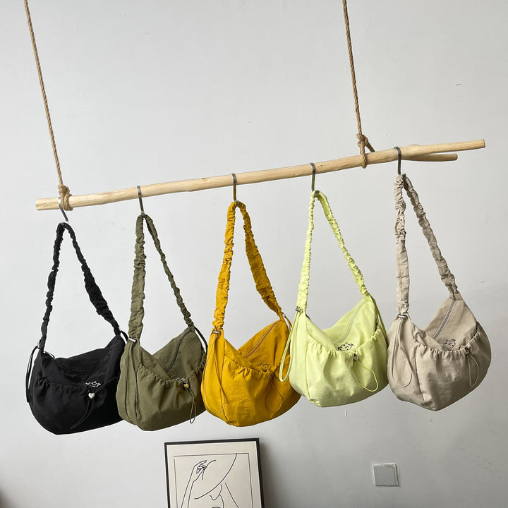 Fashionable Crossbody Bag with Elastic Shoulder Strap Kalsten