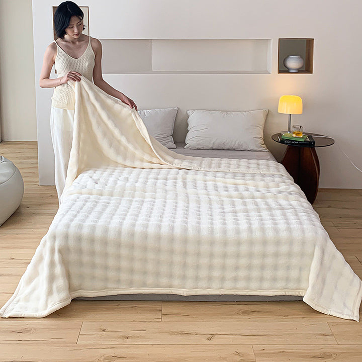 Women’s Plush Blanket with Cozy Comfort Kalsten