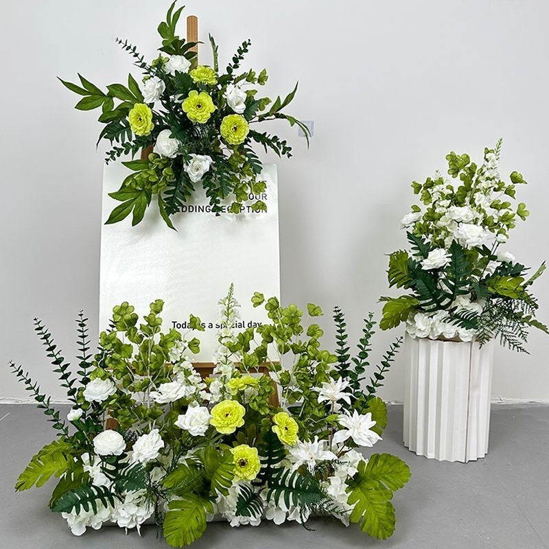 Lush Faux Floral Arrangement