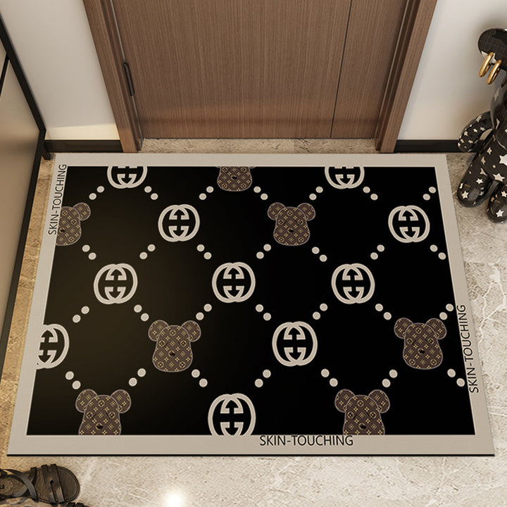 Cute Dog-Themed Entrance Mat