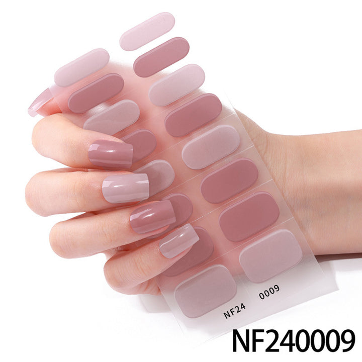 Glossy Finish Gel Nail Wraps