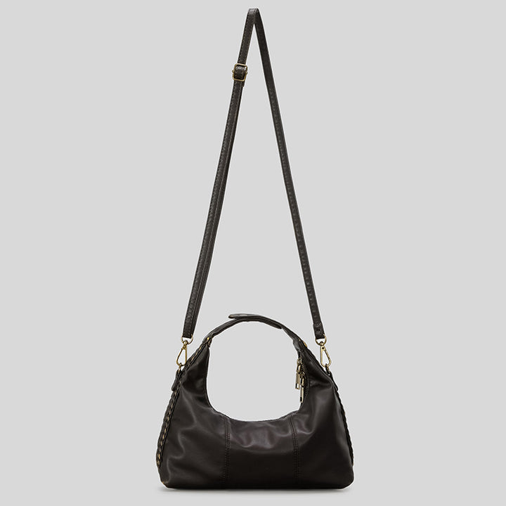 Braided Handheld Leather Bag