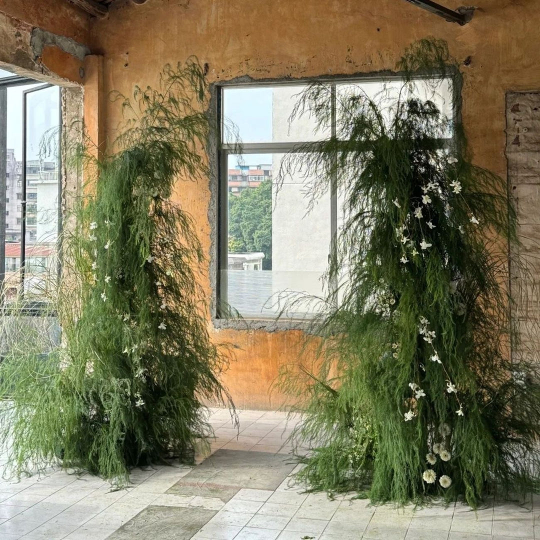 Lush Botanical Hanging Fern Decoration