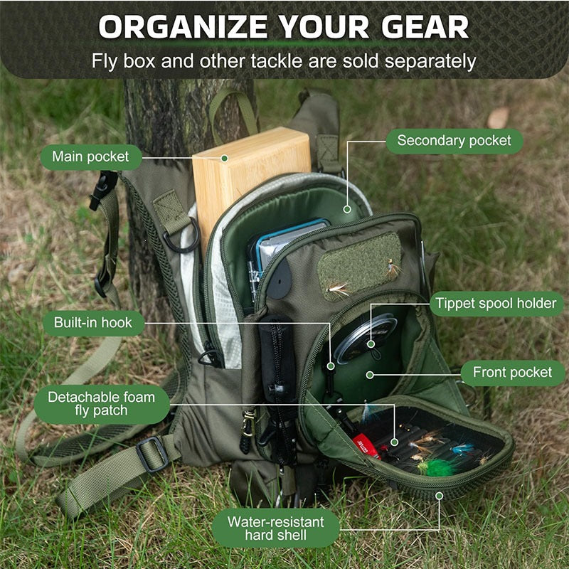 Compact Outdoor Utility Sling Bag Kalsten