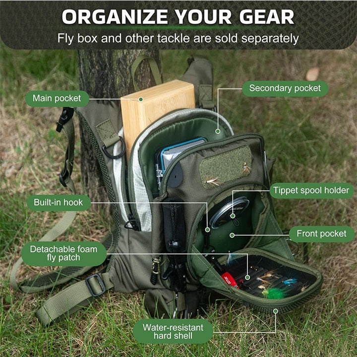 Compact Outdoor Utility Sling Bag Kalsten