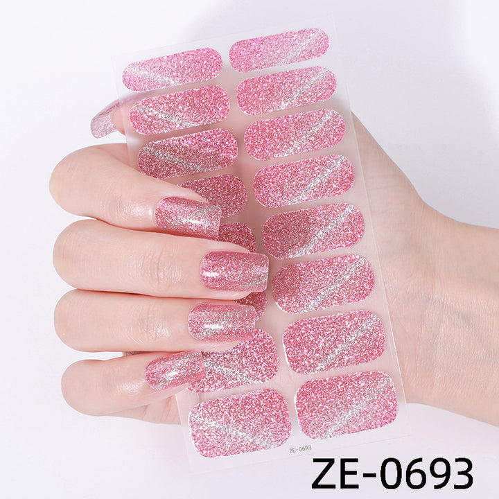 Ombre Glitter Nail Wraps