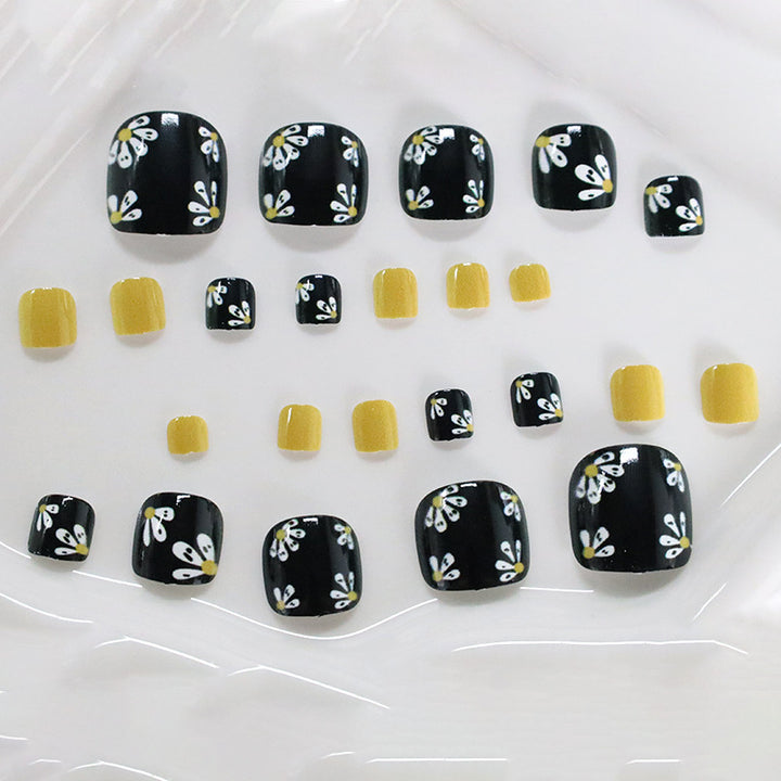 Artistic Floral Nail Art Design Kalsten