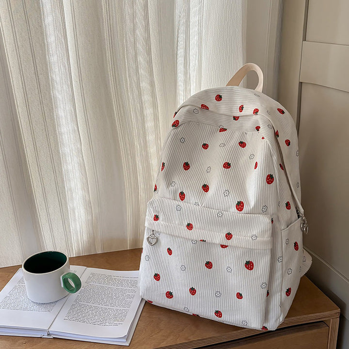 Floral Patterned Casual Backpack Kalsten