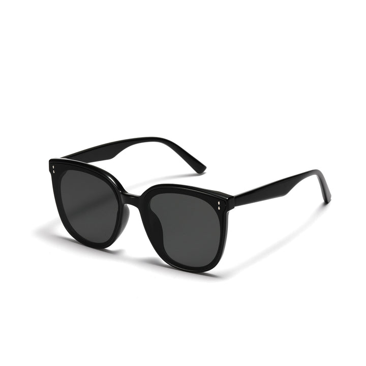 Women’s fashionable square sunglasses with high-quality transparent frame Kalsten