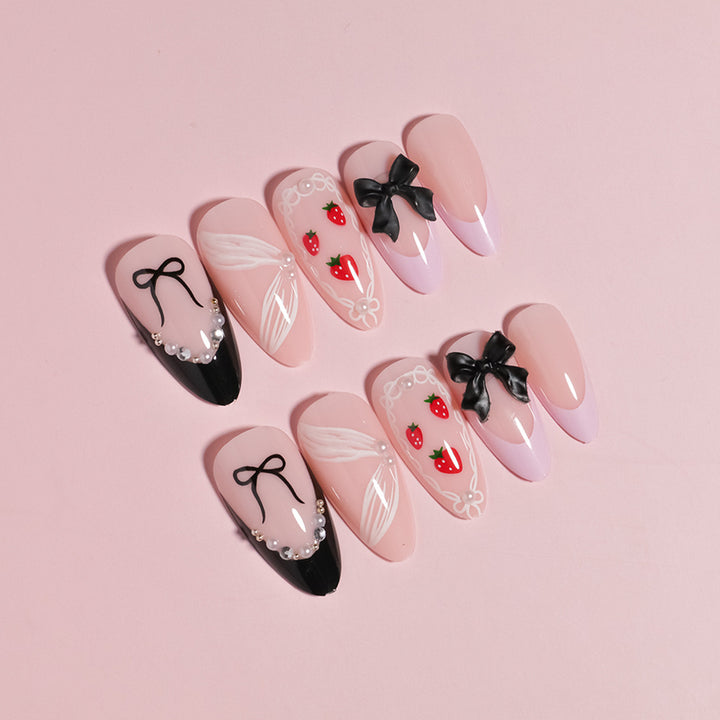 Artistic DIY Press-On Nail Set Kalsten