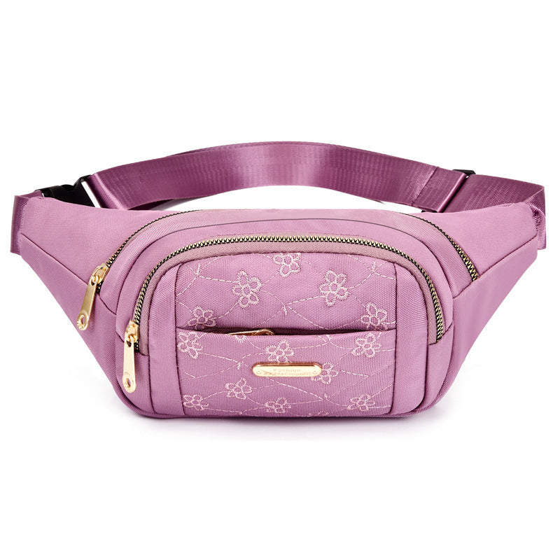 WoChic Embroidered Fanny Pack