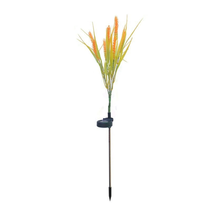LED Illuminated Realistic Wheat Grass Garden Stake Lights Decorative Landscape Clusters Kalsten