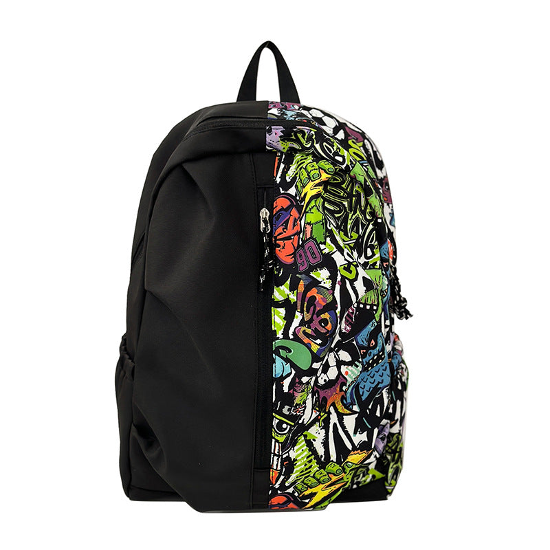 Trendy Graphic Print Backpack Kalsten