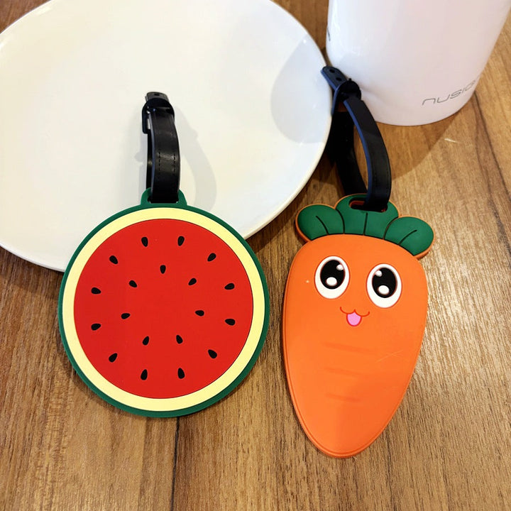 Fun Carrot Design Luggage Tag Kalsten