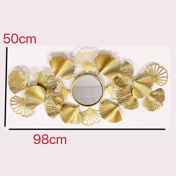 Decorative Floral Wall Mirror Kalsten
