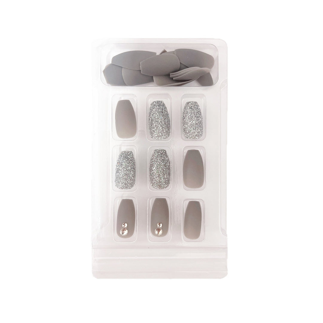 Glamorous Artificial Nails Set Kalsten