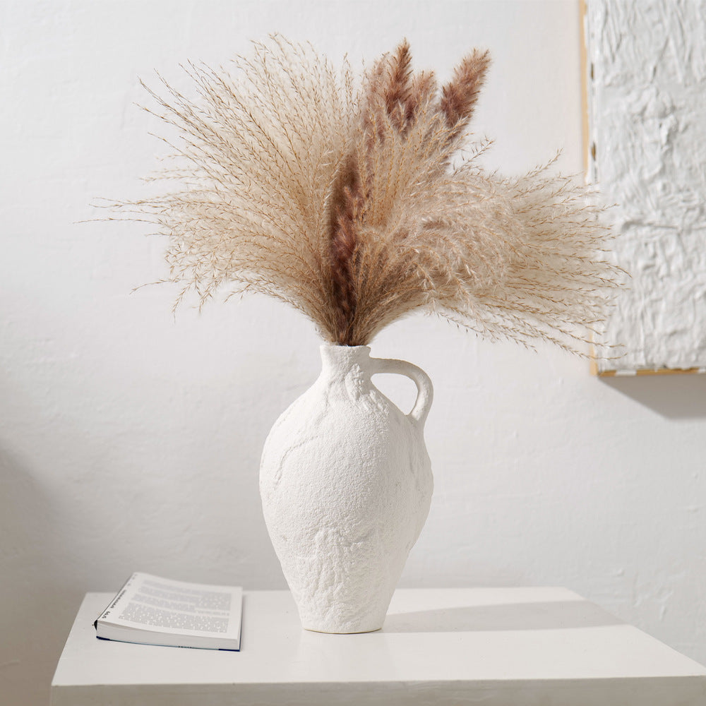 Textured Ceramic Decorative Vase