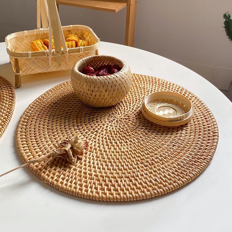 Ladies stylish handmade coaster from natural material Kalsten