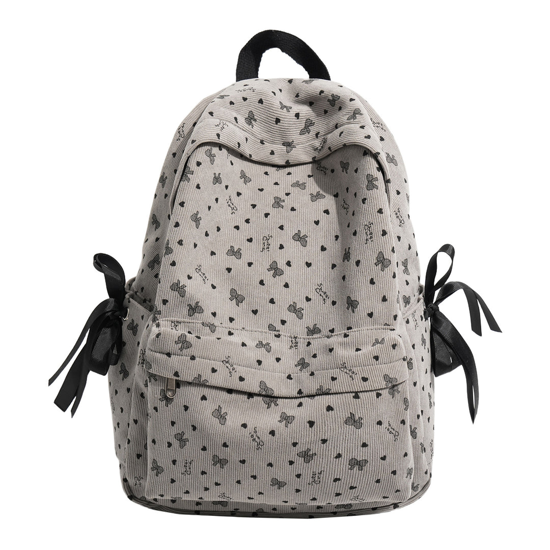 Cute Character-Embellished Casual Backpack Kalsten