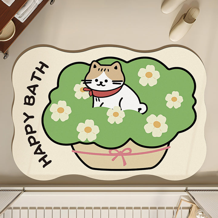 Playful Pet-Themed Indoor Area Rug